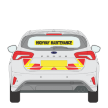 Ford Focus Hatchback Magnetics 2018 on (FFOC002)